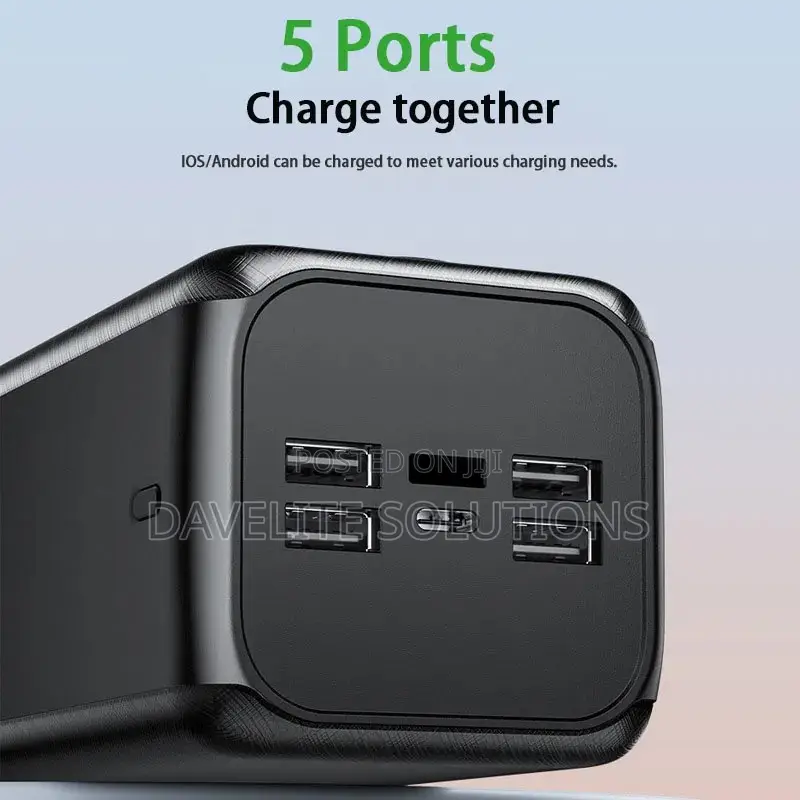 Premium Awei P36k 50,000mah Pd 22.5w Fast Charge Power Bank With Led