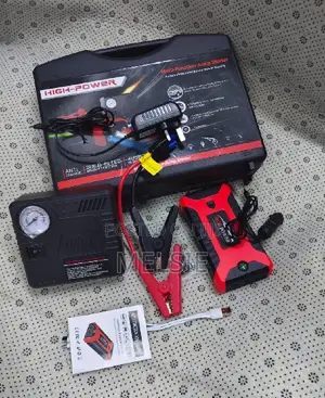 High-Power Jump Starter - Durable and Portable Storage Case