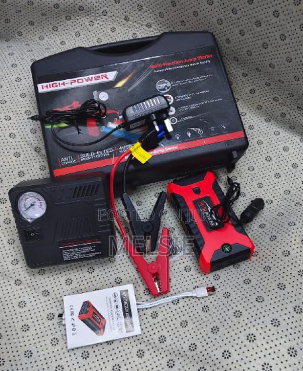 High-Power Jump Starter - Durable and Portable Storage Case - main view