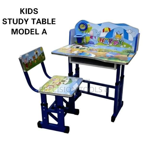 Kids Study Table – Durable Wooden Desk for Homework and Learning