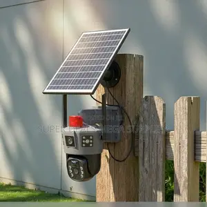 Autohuman Tracking 4g Dual Lens Solar Camera With Weatherproof Housing
