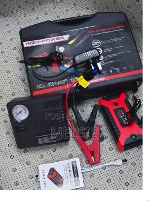High Power Jump Starter Kit and Power Bank for Cars Mobile Devices