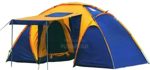 3 in 1 Large Tent Double Layer With Two Bedroom and One Sitting Room