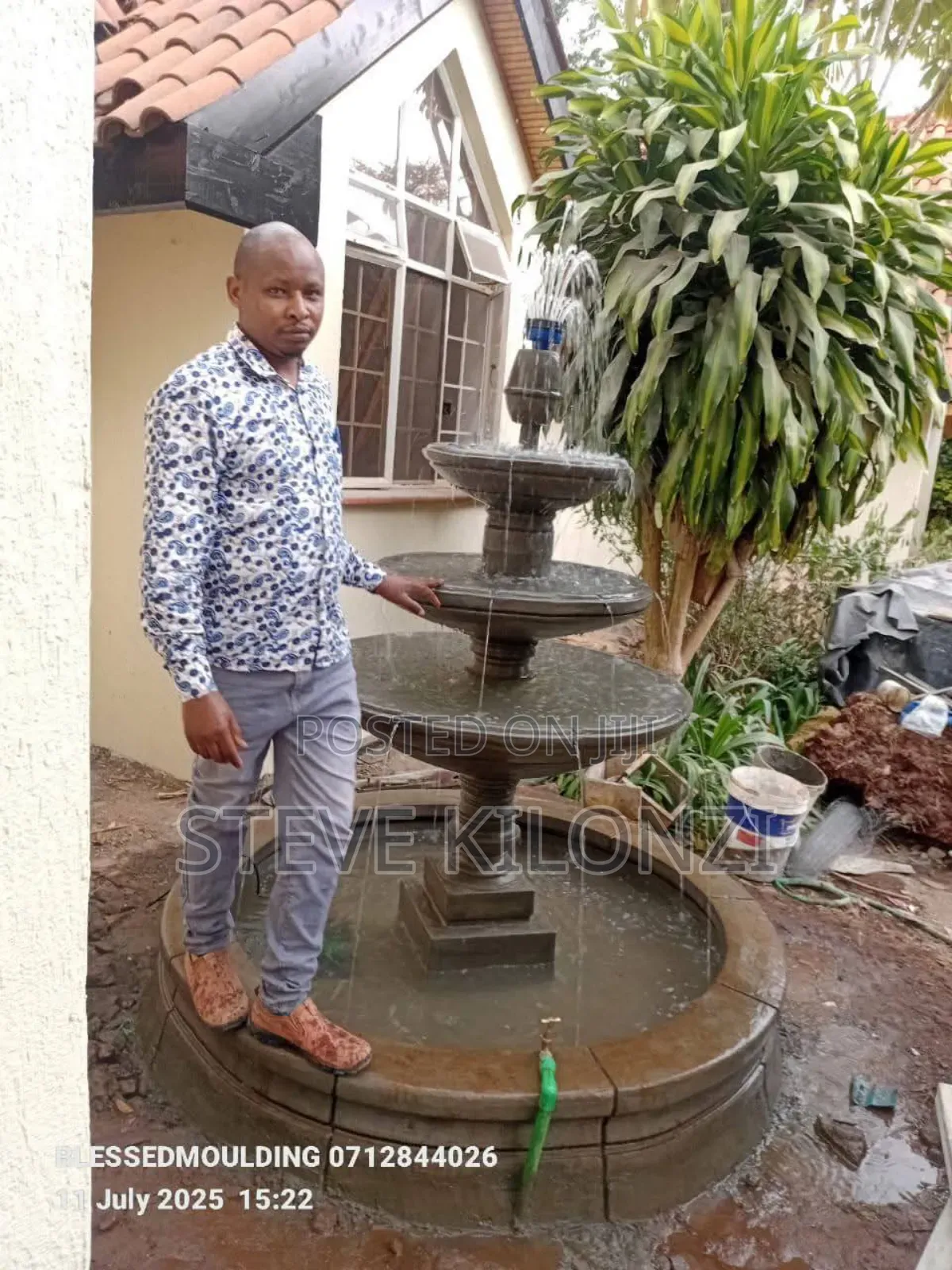 Modern Water Fountain