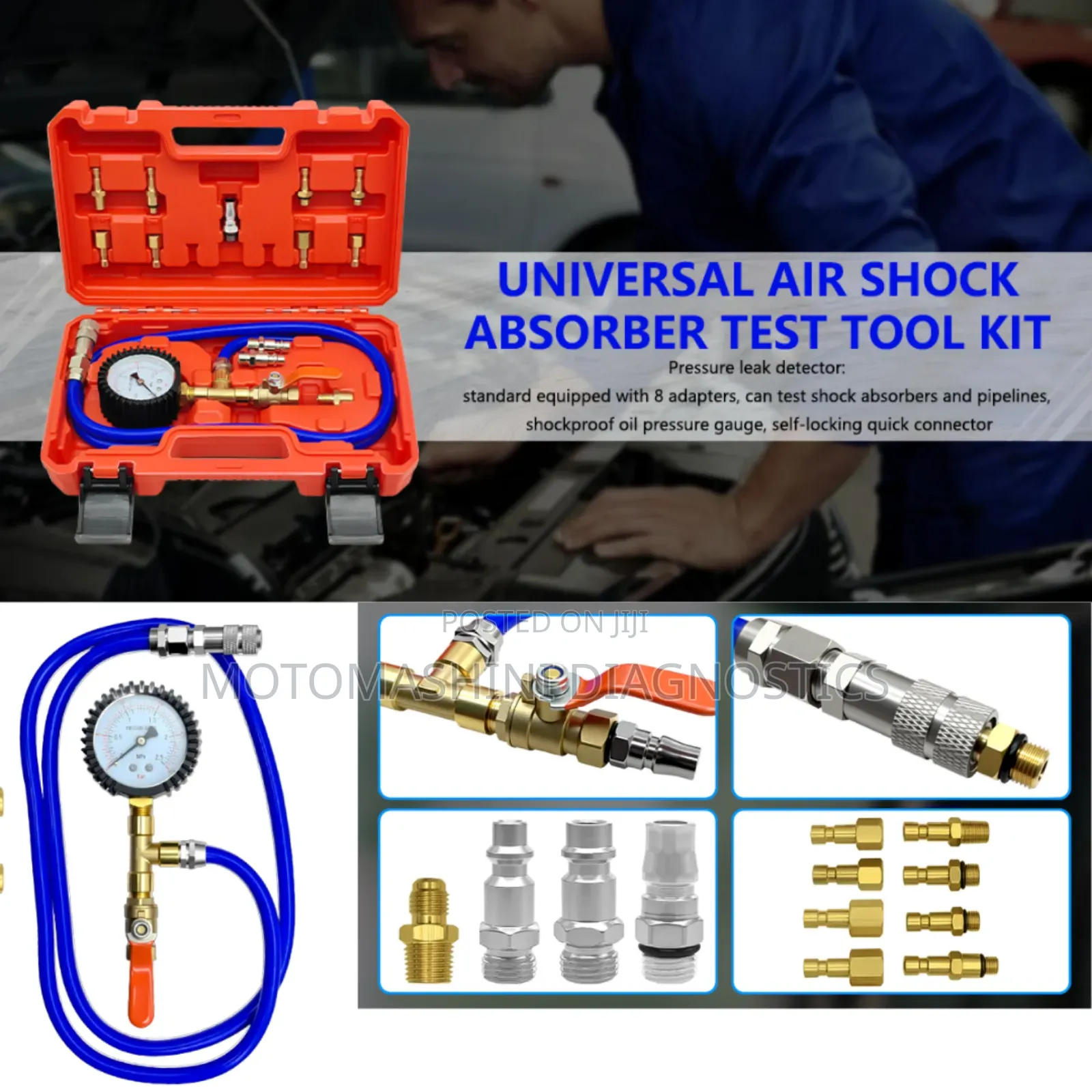 Vehicle Air Suspension Shock Absorber Testing Tool