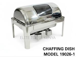 Chaffing Dish Round Single Folding Transparent Model 19026-1 – Buffet - thumbnail 2