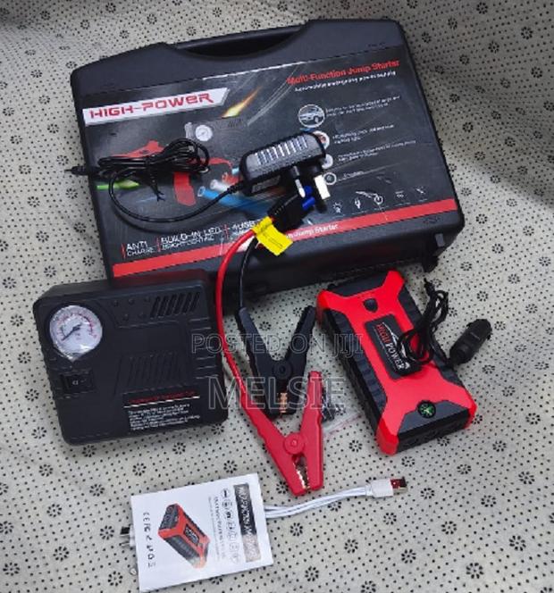 High Power Lightweight Car Jump Starter,Tyre Inflator, Emergency Power