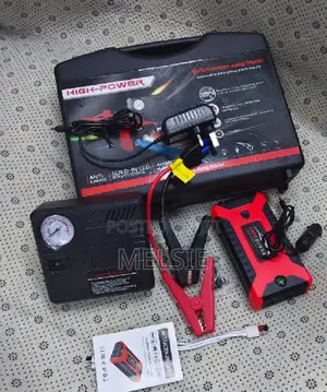Multi-Function High Power Jump Starter and Power Bank With Inflator