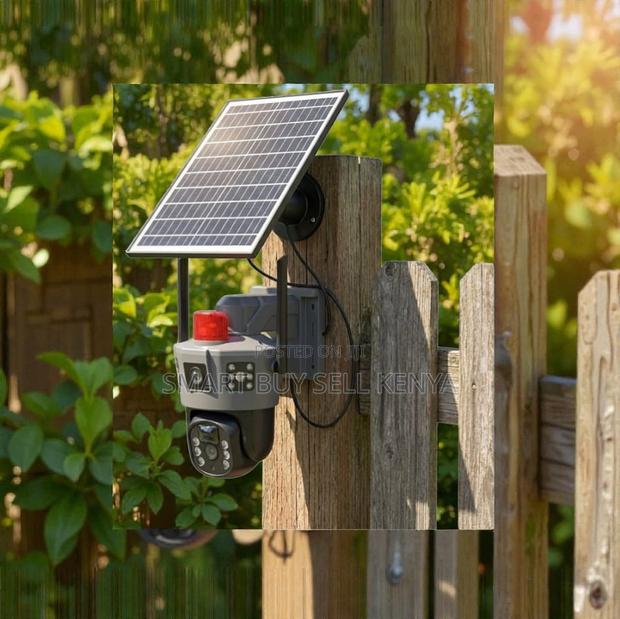 4g Dual Lens Solar Camera With Ai-Based Motion Detection and Tracking