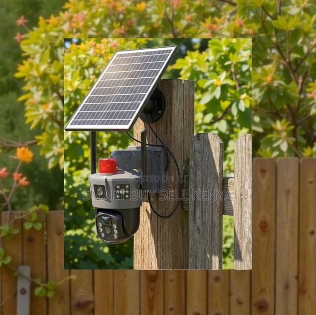 Quick Wake Up 4g Dual Lens Solar Camera With Dustproof Housing - main view