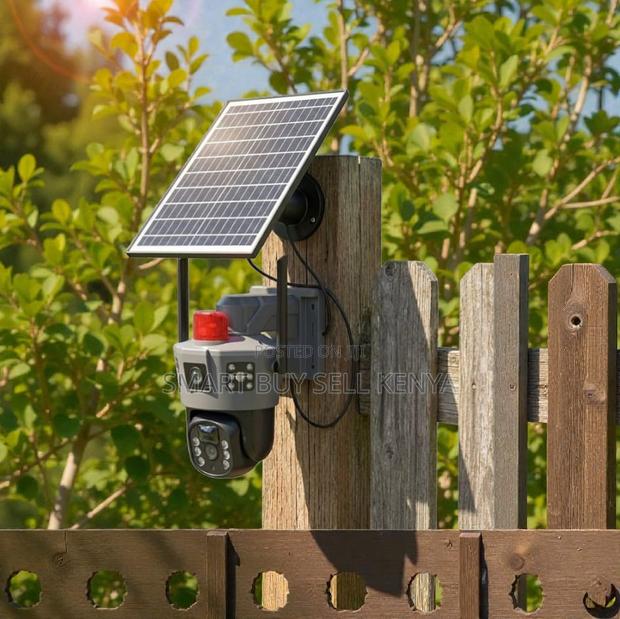 Ai-Human Tracking 4g Dual Lens Solar Camera With Weatherproof Housing - main view