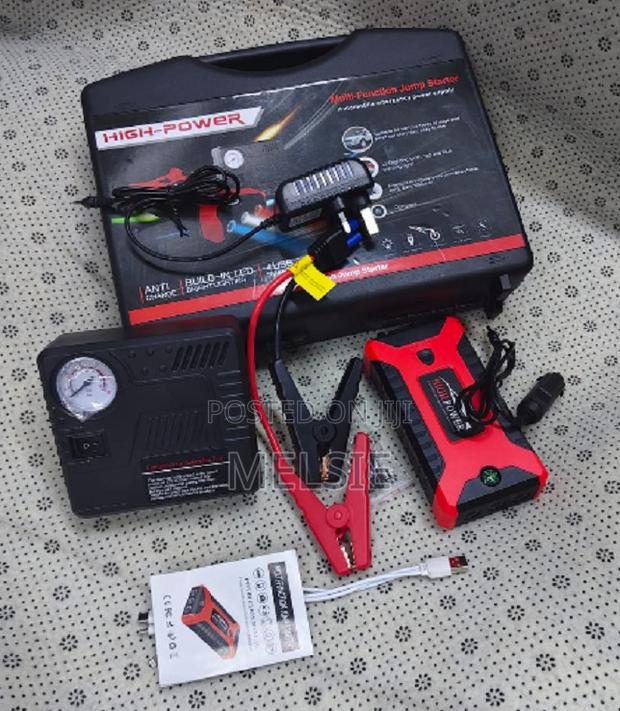Car Battery Jump Starter Portable, High Power Jumper Cables for Auto