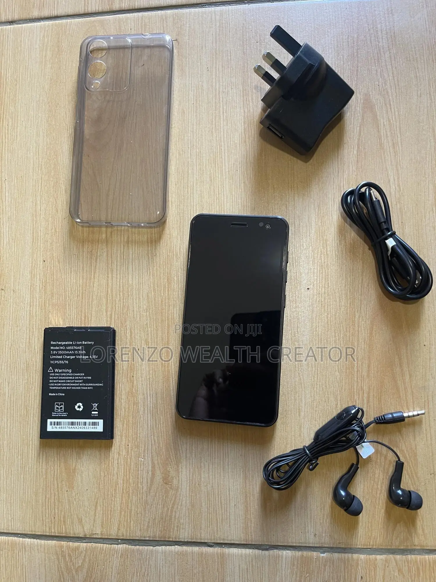 New Safaricom Neon Storm 4 GB Black