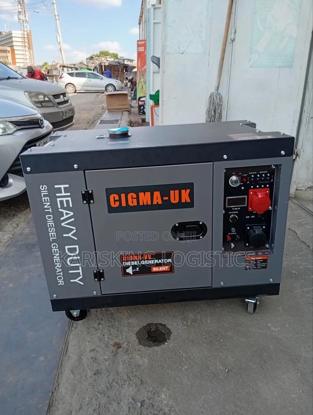 15 Kva Cigma Silent Generator With Ats - main view