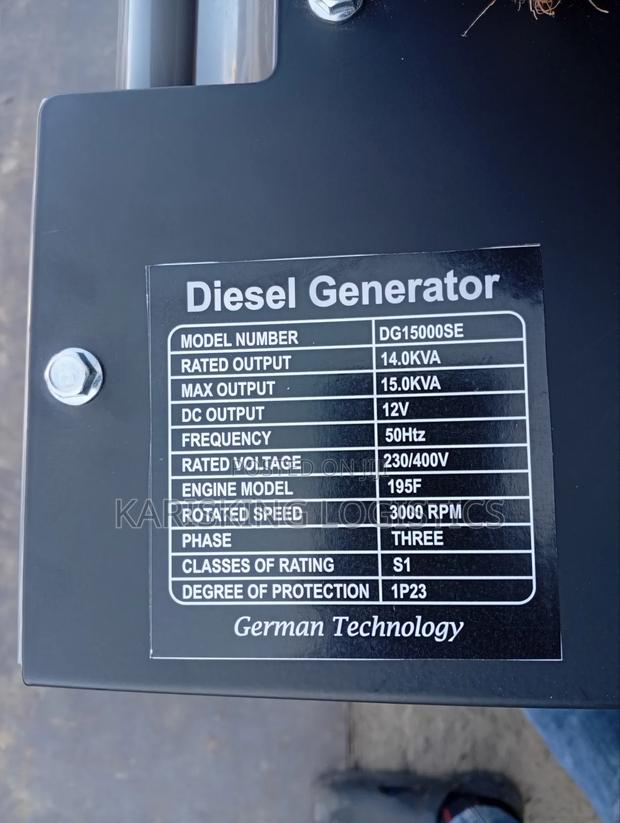 15 Kva Cigma Silent Generator With Ats - thumbnail 3