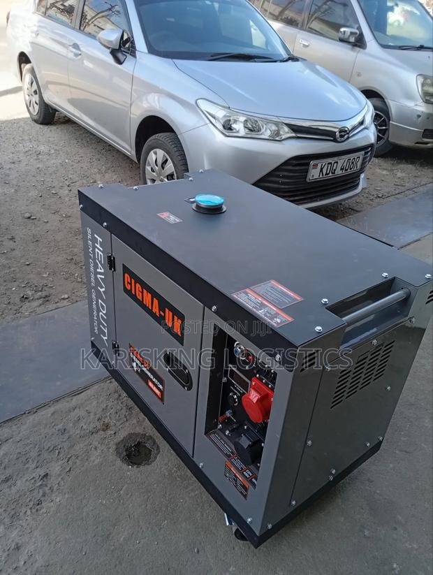 15 Kva Cigma Silent Generator With Ats - thumbnail 4