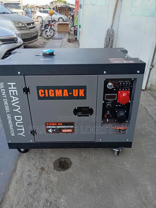 9kva(10kva ) Dual Phase Three Phase Cigma Silent Diesel Generator - main view