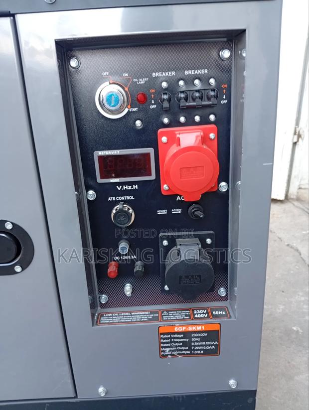 9kva(10kva ) Dual Phase Three Phase Cigma Silent Diesel Generator - thumbnail 2