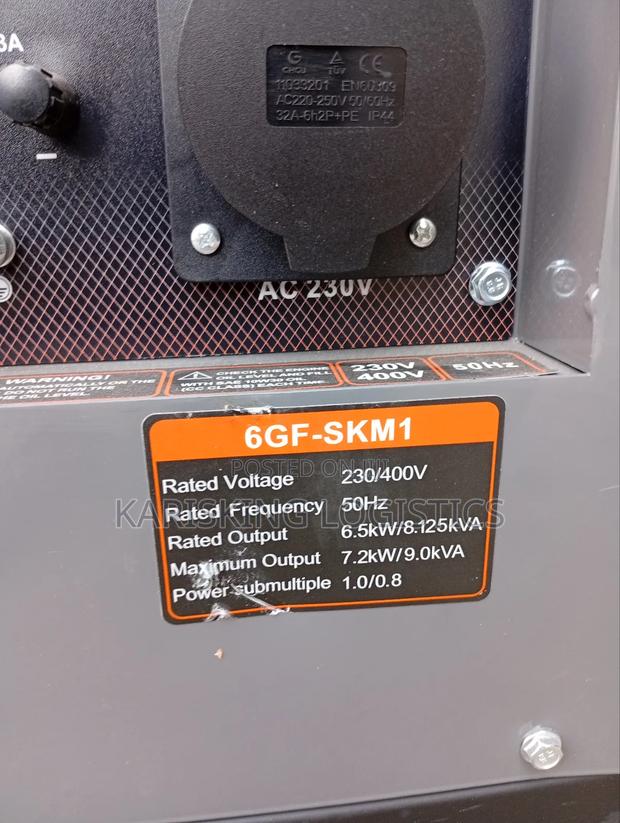 9kva(10kva ) Dual Phase Three Phase Cigma Silent Diesel Generator - thumbnail 3