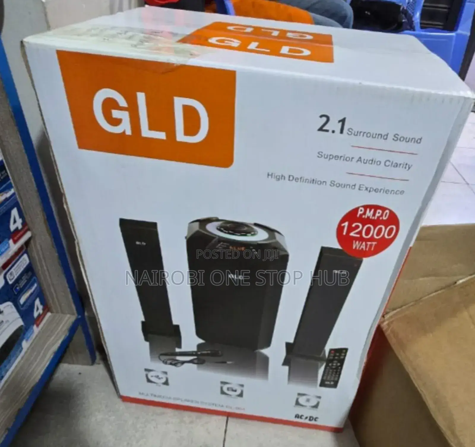 GLD Home Audio Speaker System With Remote Control