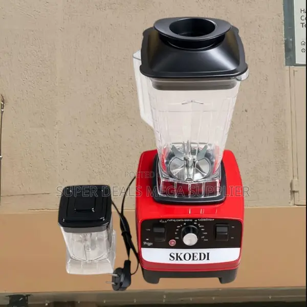 Skoedi Professional Kitchen Blender With Grinder and Large Jar