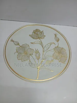 PVC Elegant Gold Table Mats