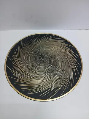PVC Elegant Gold Table Mats