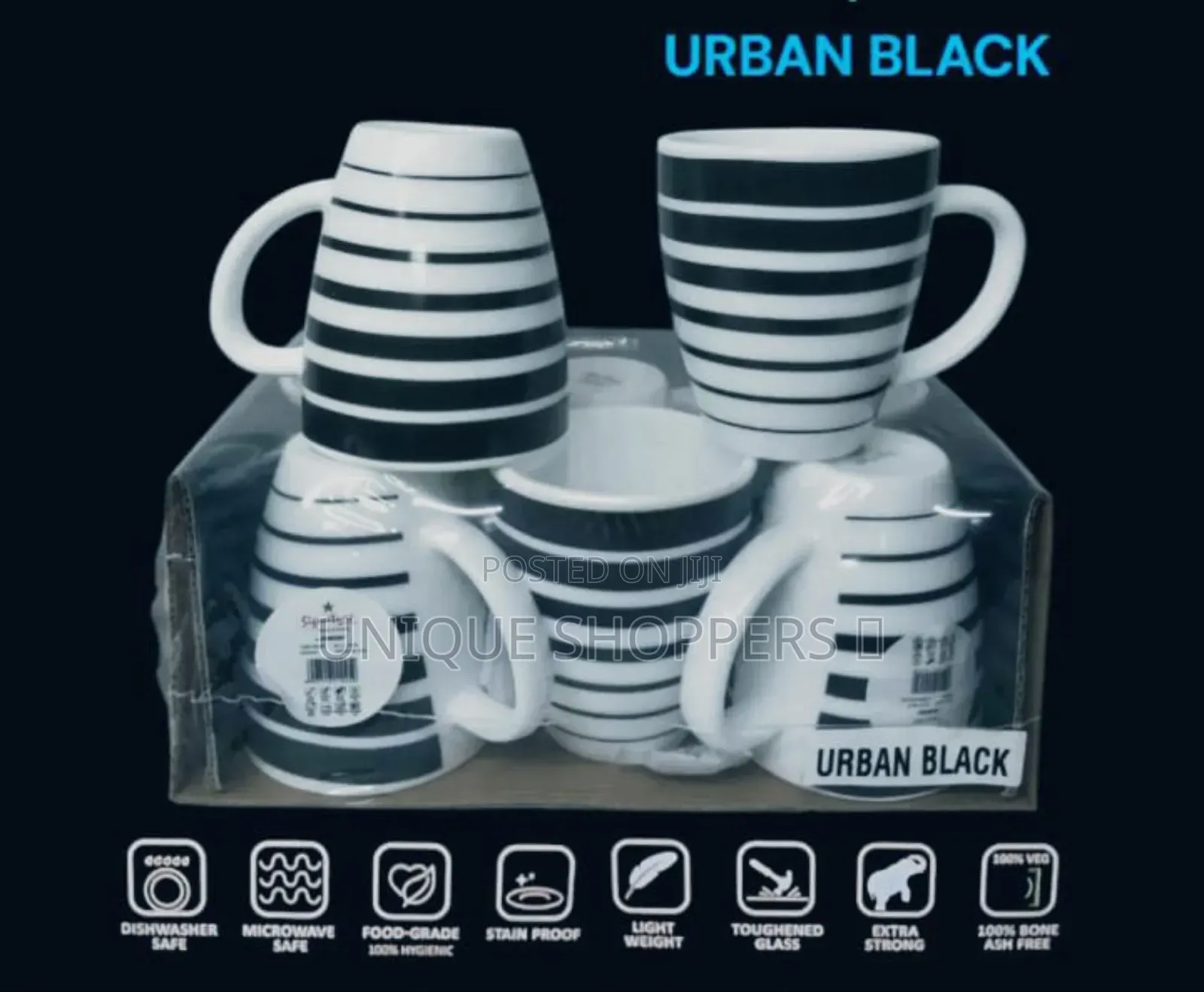 Signature Borosil Deco Mug 40cl