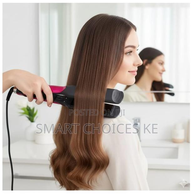 Cronier Professional 2in1 Ceramic Flat Iron Hair Straightener