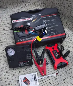 High Power Multi-Function Car Jump Starter With Tyre Inflator