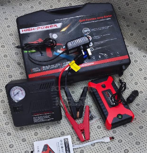 High Power Jump Starter Kit Power Bank - High Boost Plus