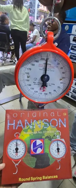 Hanson Mechanical Hanging Weighing Scale – Round Dial