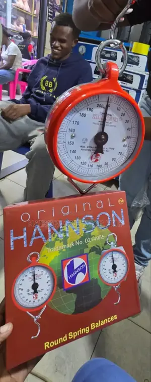 Original Hanson Analog Hanging Scale for Shops Markets