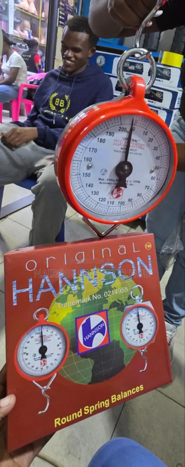 Original Hanson Analog Hanging Scale for Shops Markets - main view