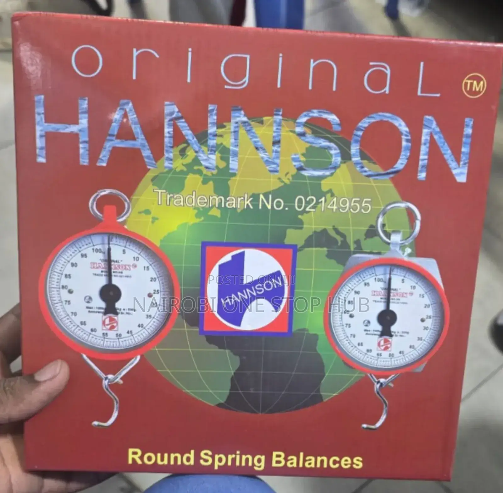 Hanson Round Dial Spring Balance – Accurate Durable