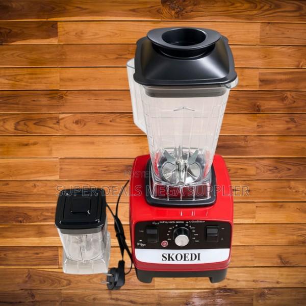 Skoedi Professional Smoothie Blender With Jar and Extra Grinder Cup