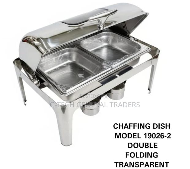 Chafing Dish Double Transparent - main view