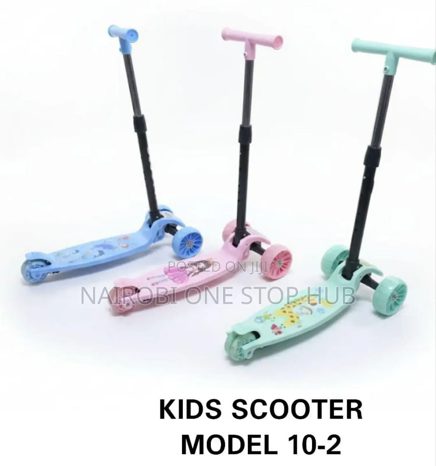 Kids Scooter Tiger Turbo in Blue.