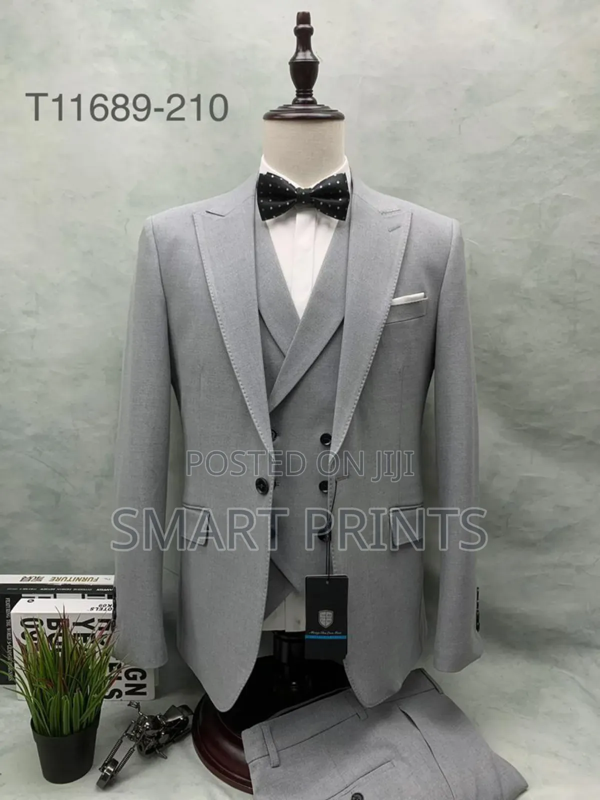 Classic 3-Piece Suit – Blazer, Vest Trouser Set.