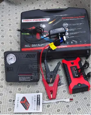 Power Car Jump Starter Power Bank Tyre Inflator - Low Self-Discharge