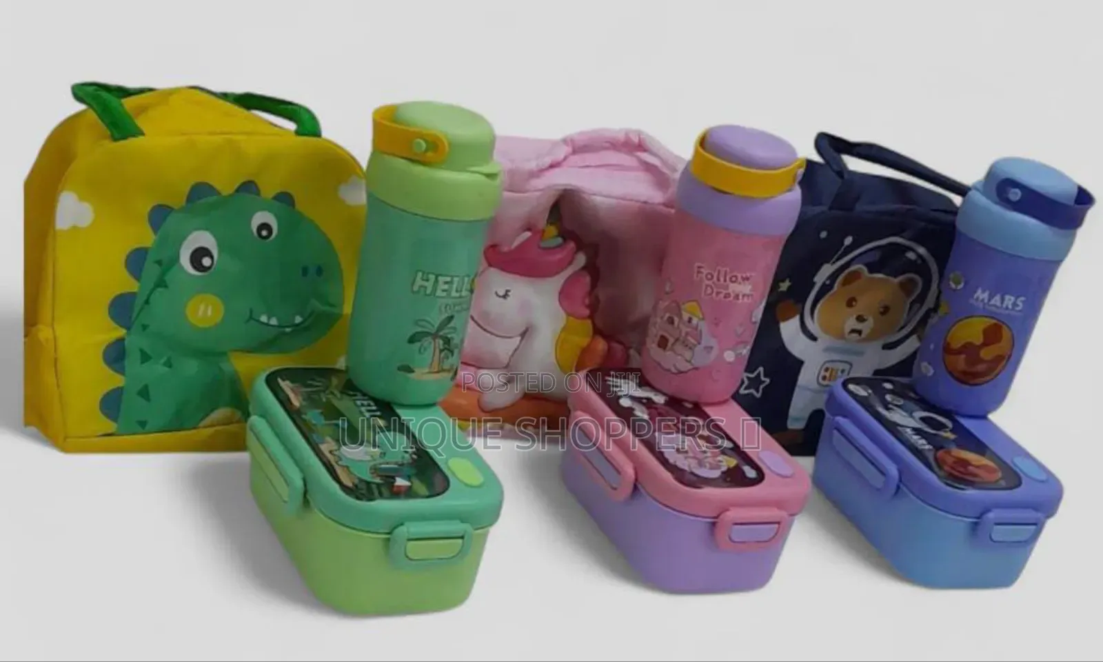 **Kids 3-in-1 Snack Box Sets**