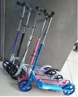*Foldable Metallic Scooters 
Available