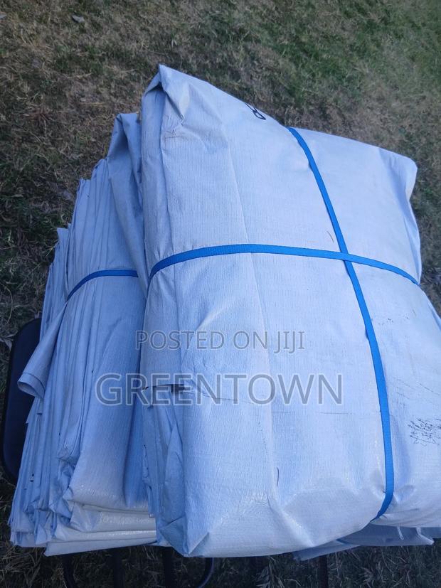 Heavy-Duty Waterproof 4m by 6m Tarpaulin (Hema / Chandarua)