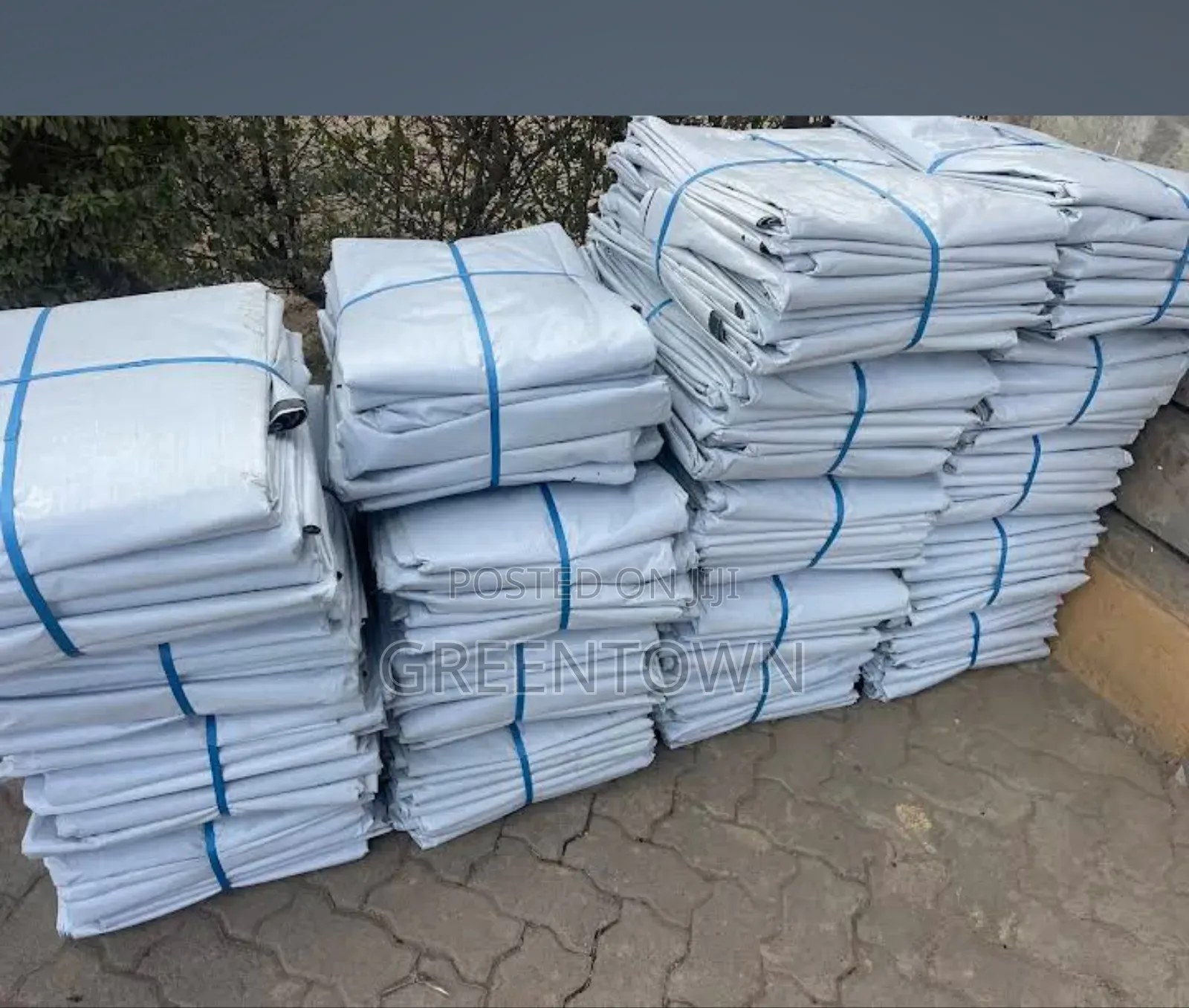 Heavy-Duty Waterproof 4m by 6m Tarpaulin (Hema / Chandarua)