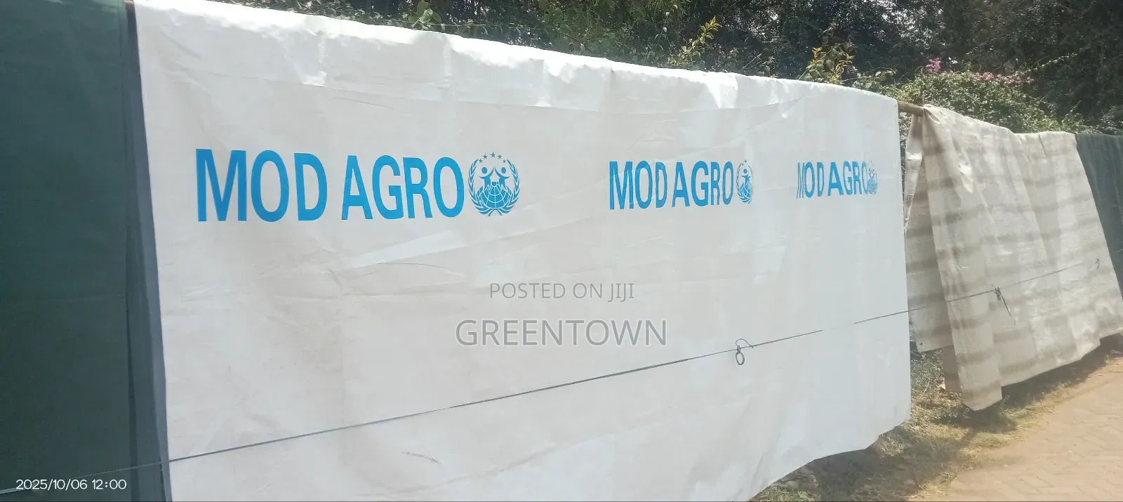 Heavy-Duty Waterproof 4m by 6m Tarpaulin (Hema / Chandarua)