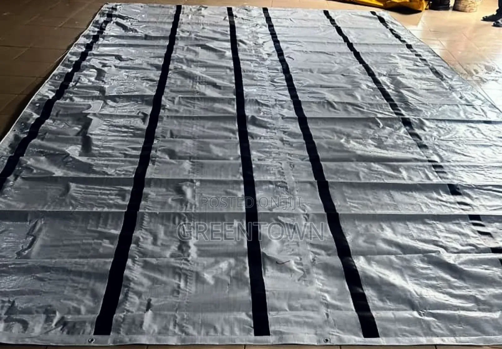 Heavy-Duty Waterproof 4m by 6m Tarpaulin (Hema / Chandarua)