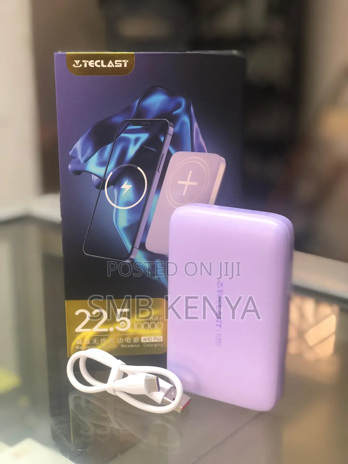 W10 Pro Magnetic Suction Wireless Charging