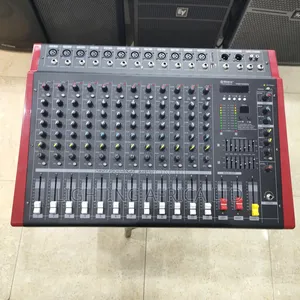 Perfect Quality 12 Channels Powered Mixer Usb Bluetooth 2000 Watts