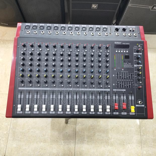 Perfect Quality 12 Channels Powered Mixer Usb Bluetooth 2000 Watts - main view
