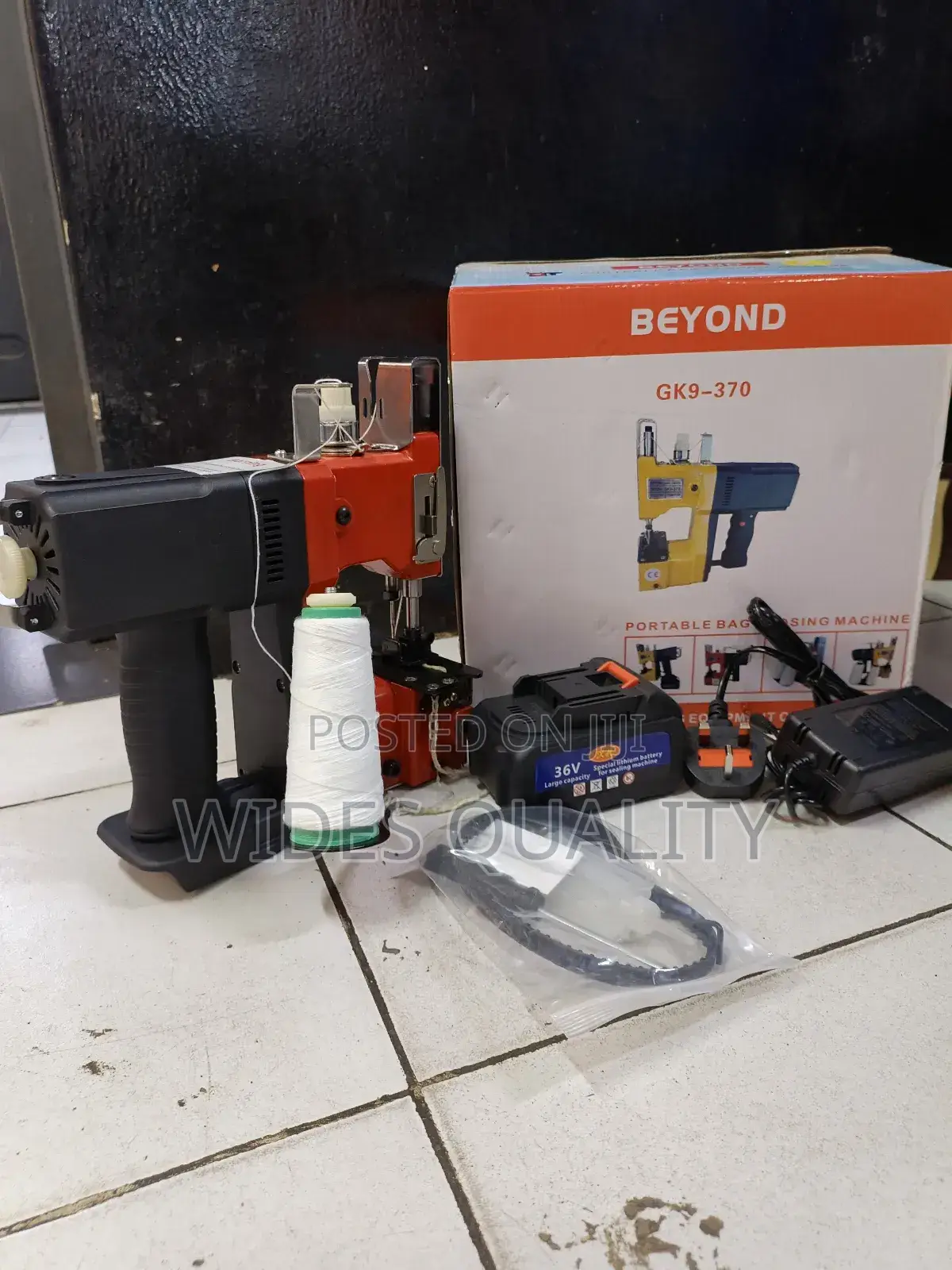 Rechargeable Portable Bag Closing Machine Cordless,